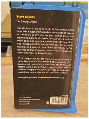 Le Secret Atlas - Thriller historique et enquête de Cotton Malone