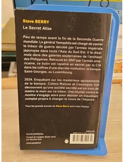 Le Secret Atlas - Thriller historique et enquête de Cotton Malone