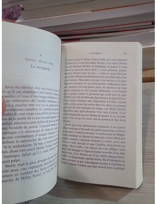Le Complot contre l'Amérique - Roman de Philip Roth édition Folio
