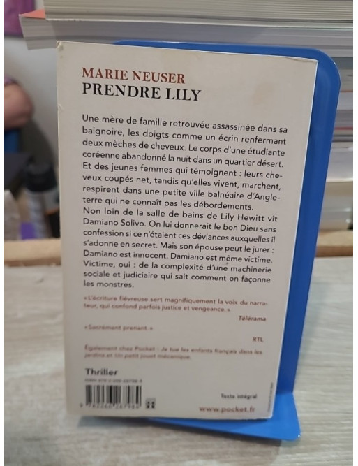 Prendre Lily - Thriller psychologique de Marie Neuser