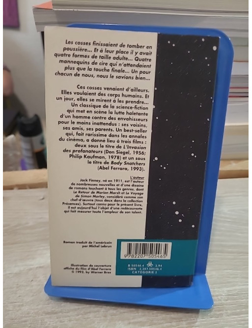 L'Invasion des profanateurs - Roman de science-fiction de Jack Finney