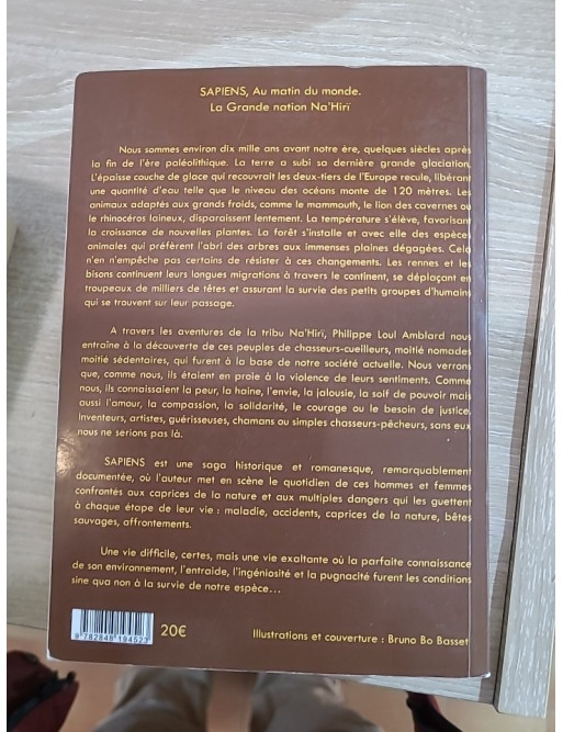 Sapiens au matin du monde Tome 1 - La Grande Nation Na'hirï (vendu avec les tomes 2 et 3)