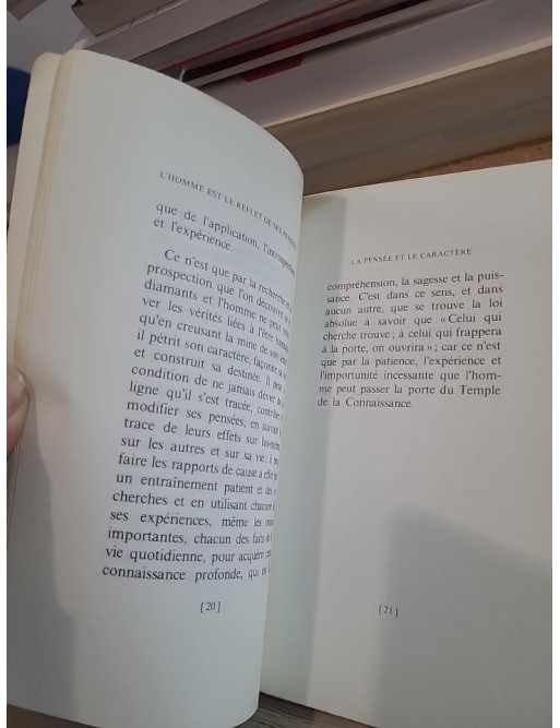 L'homme est le reflet de ses pensées - Comprendre l'influence de l'esprit sur la destinée