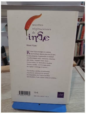 Recettes végétariennes de l'Inde - Cuisine ayurvédique et saveurs traditionnelles