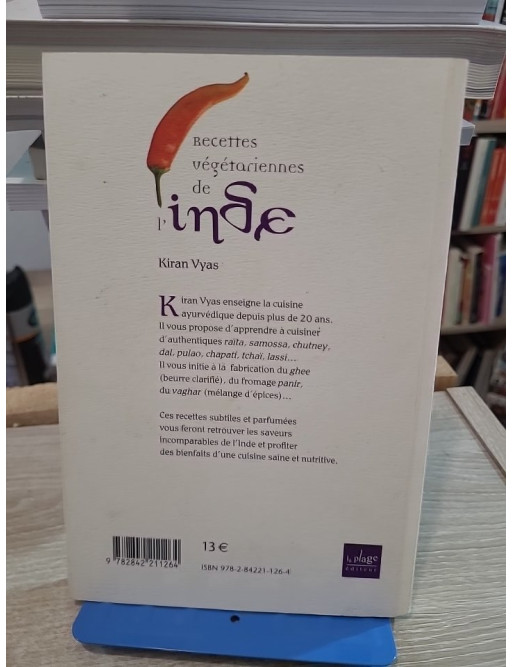 Recettes végétariennes de l'Inde - Cuisine ayurvédique et saveurs traditionnelles