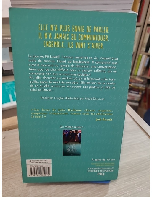 Trouver les mots - Roman young adult émouvant sur la communication et le deuil