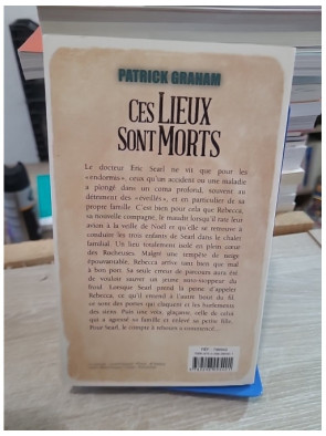 Ces lieux sont morts - Roman thriller sombre et mystérieux