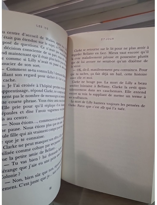 Les 100 - Tome 2 : 21e Jour - Roman dystopique young adult de survie