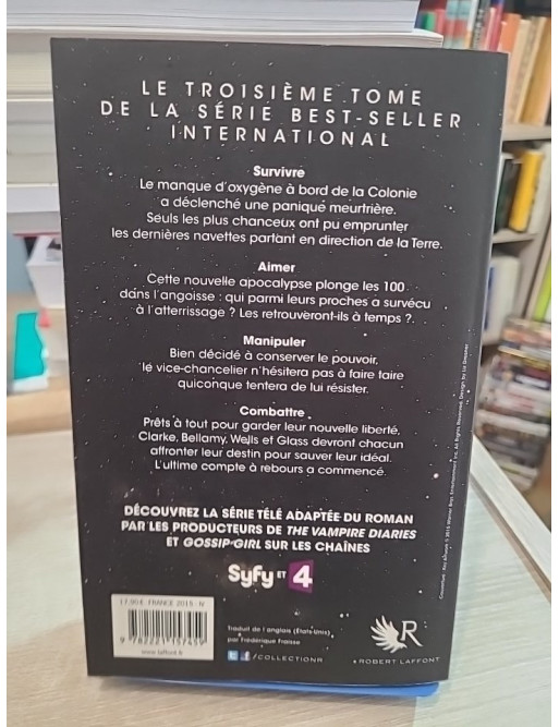 Les 100 - Tome 3 : Retour - Roman dystopique young adult de survie