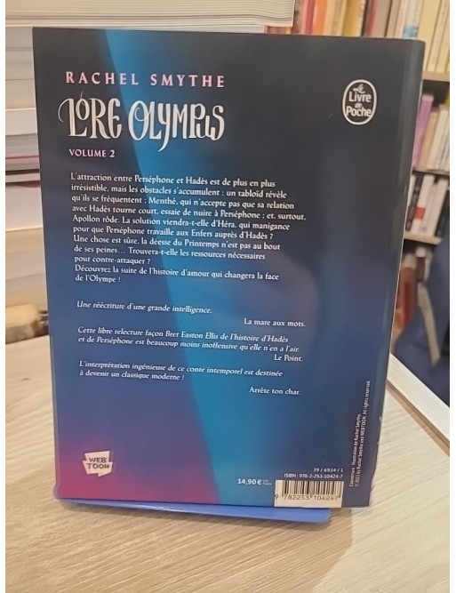 Lore Olympus Tome 2 - Réécriture moderne du mythe d'Hadès et Perséphone