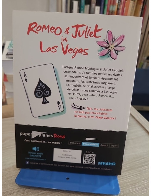 Romeo and Juliet in Las Vegas - Livre + MP3 édition anglais