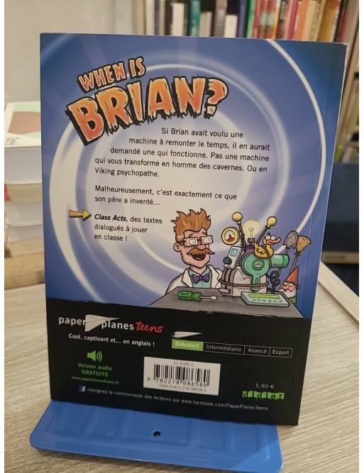When is Brian ? Livre + MP3 - Lecture en anglais pour adolescents