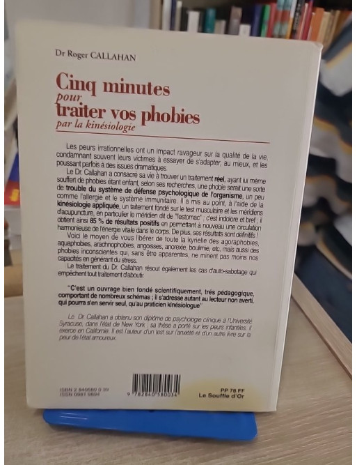 Cinq minutes pour traiter vos phobies par la kinésiologie