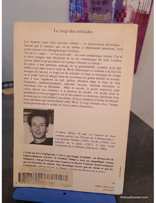 Le loup des solitudes - Roman français sur l'isolement et les trajectoires humaines