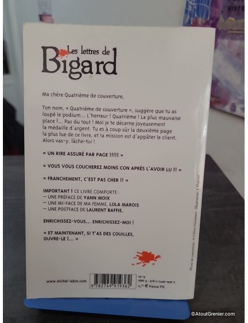 Les lettres de Bigard - Correspondances humoristiques et provocantes