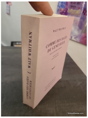 Comme des baies de genévrier - Feuilles de carnets, écrits autobiographiques et poétiques