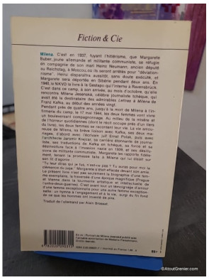 Milena - Témoignage sur Milena Jesenská, amie de Kafka et résistante