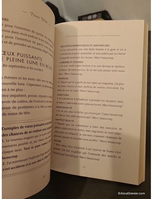 Power Wish - Réalisez vos souhaits grâce aux pouvoirs de la Lune et des astres