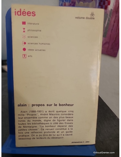 Propos sur le bonheur - Réflexions philosophiques sur la vie et le bien-être