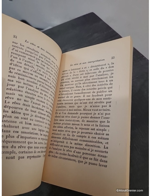 Le rêve et son interprétation - Introduction à la psychanalyse des rêves