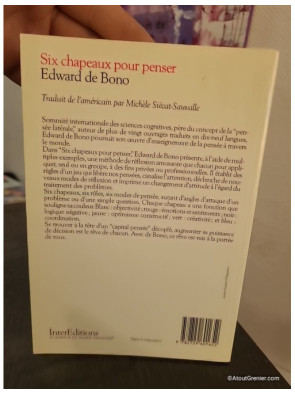 Six chapeaux pour penser - Méthode de réflexion créative et prise de décision