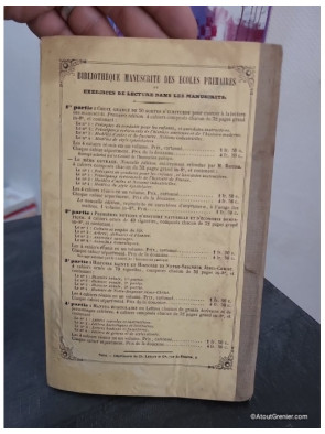 Choix gradué de 50 sortes d'écritures pour exercer les enfants à la lecture manuscrite - 1ère partie