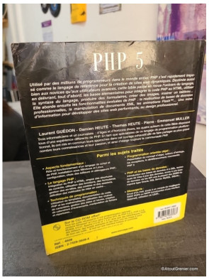 PHP 5 - La Bible complète du développement web dynamique