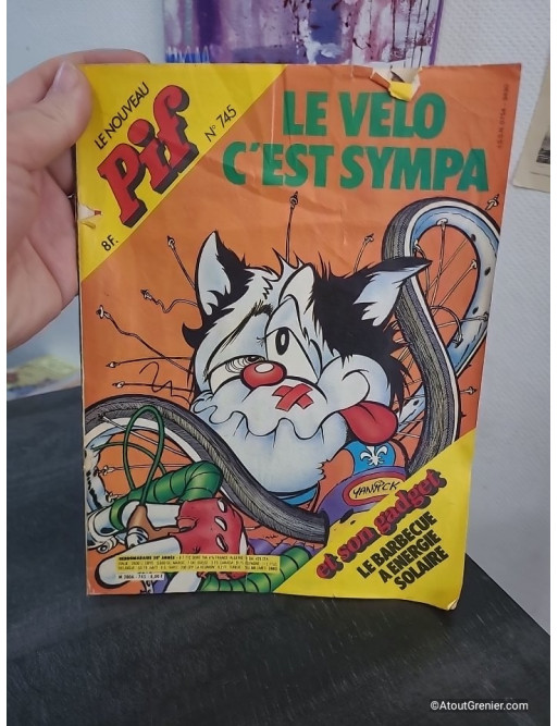 Pif Gadget n°745 : Le vélo c'est sympa