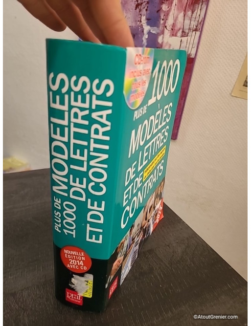 Plus de 1000 modèles de lettres et de contrats