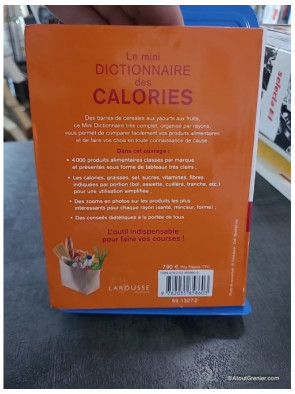 Le Mini Dictionnaire Des Calories - Nouvelle édition en couleurs