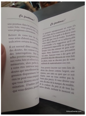 Ca fonctionne ! Le fameux petit livre rouge qui donne vie à vos rêves !