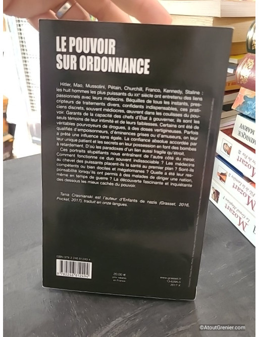 Le pouvoir sur ordonnance - Ces drogués qui ont fait le XXe siècle