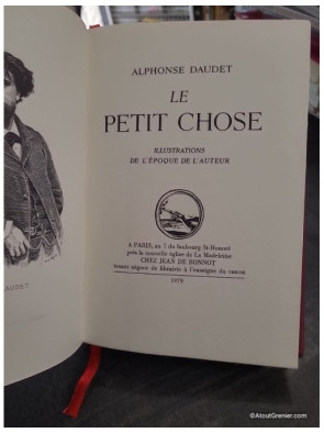 Le Petit Chose - Illustrations de l'époque de l'auteur