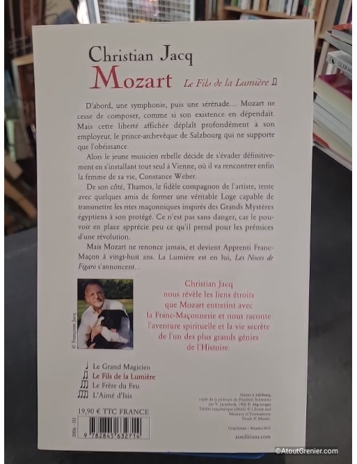 Mozart, Tome 2 - Le fils de la lumière