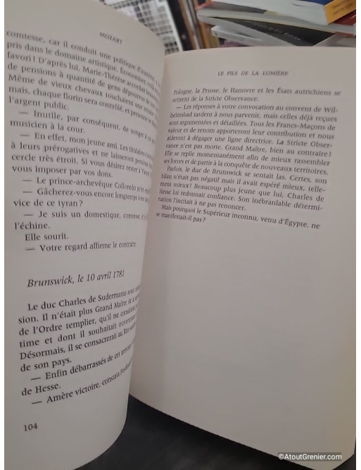 Mozart, Tome 2 - Le fils de la lumière