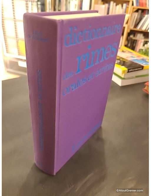 Dictionnaire des rimes orales et écrites