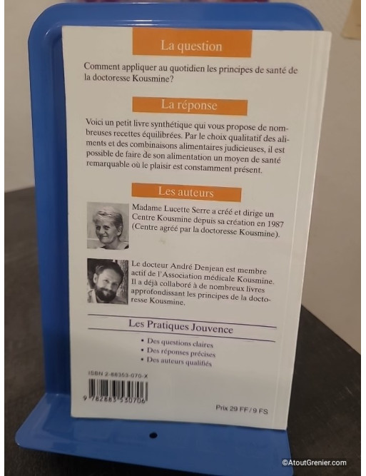 Kousmine au quotidien - L'Art de vivre sain