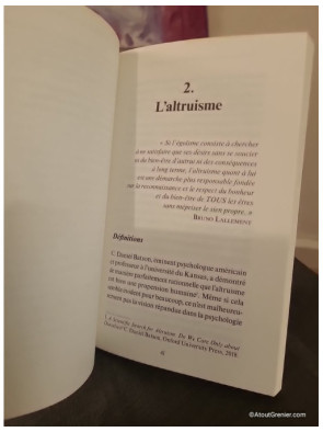 Tu ne peux désirer une chose et cultiver son contraire - Plaidoyer pour plus de cohérence et d'altruisme dans nos vies