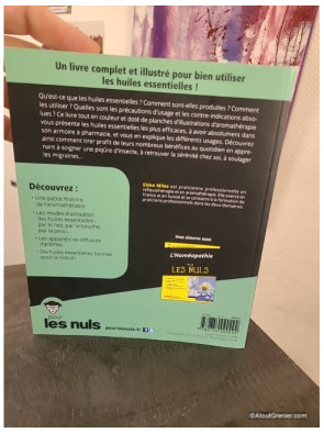 Le Grand livre des huiles essentielles Pour les Nuls