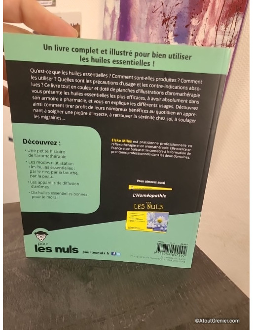 Le Grand livre des huiles essentielles Pour les Nuls