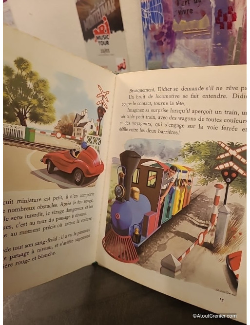 Didier le circuit miniature - Album jeunesse illustré Alain Grée