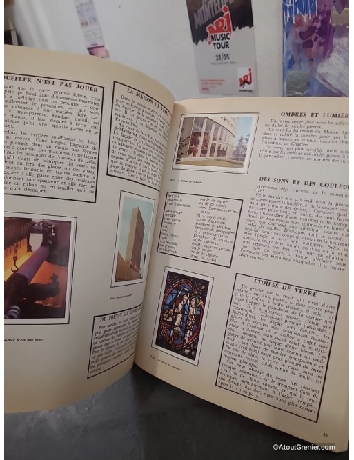 À la découverte de l'univers - Livre éducatif Suchard 1965