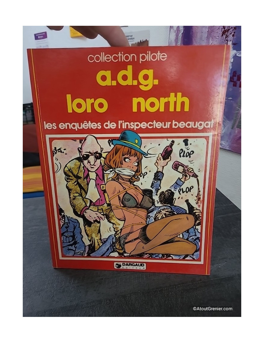 Les Enquêtes de l'inspecteur Beaugat - Bande dessinée policière Collection Pilote