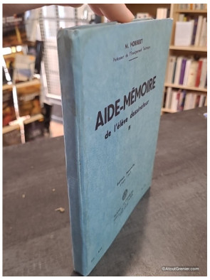 Aide-Mémoire de l'Élève Dessinateur - Édition Nouvelle 1964-1965