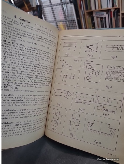 Aide-Mémoire de l'Élève Dessinateur - Édition Nouvelle 1964-1965