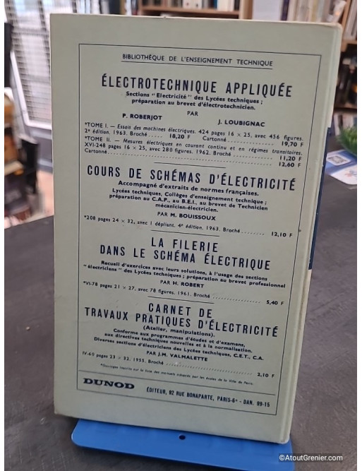 Technologie professionnelle d'électricité Tome 3 : BET - Bobinage des machines électriques