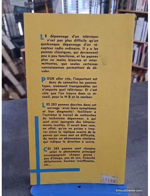 Pannes TV : 283 pannes, symptômes, diagnostic et remèdes