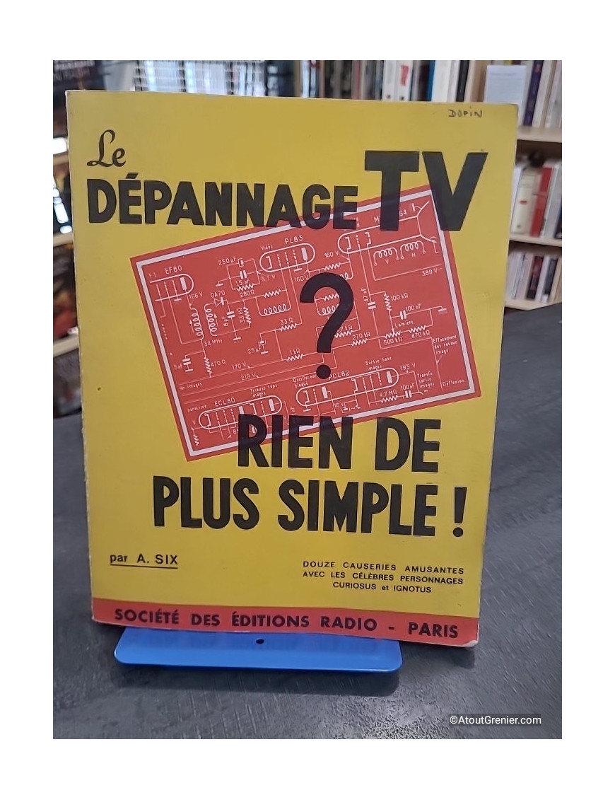 Le dépannage TV ? Rien de plus simple : douze causeries amusantes avec Curiosus et Ignotus