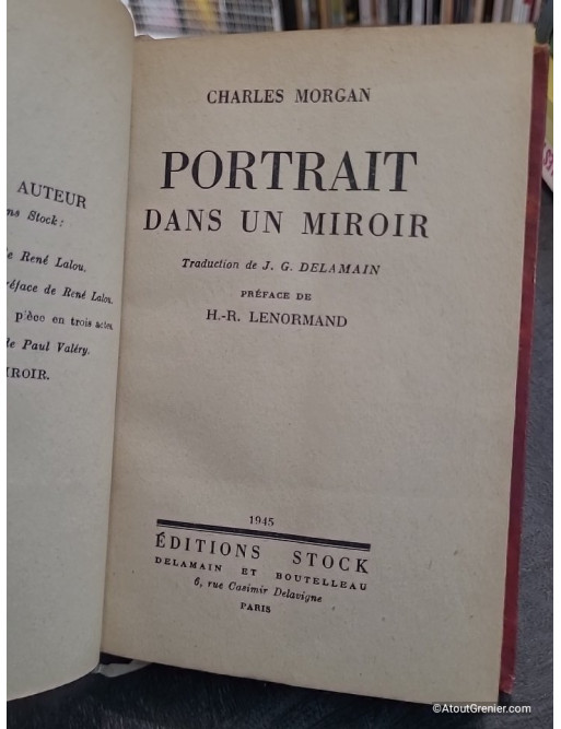 Portrait Dans Un Miroir