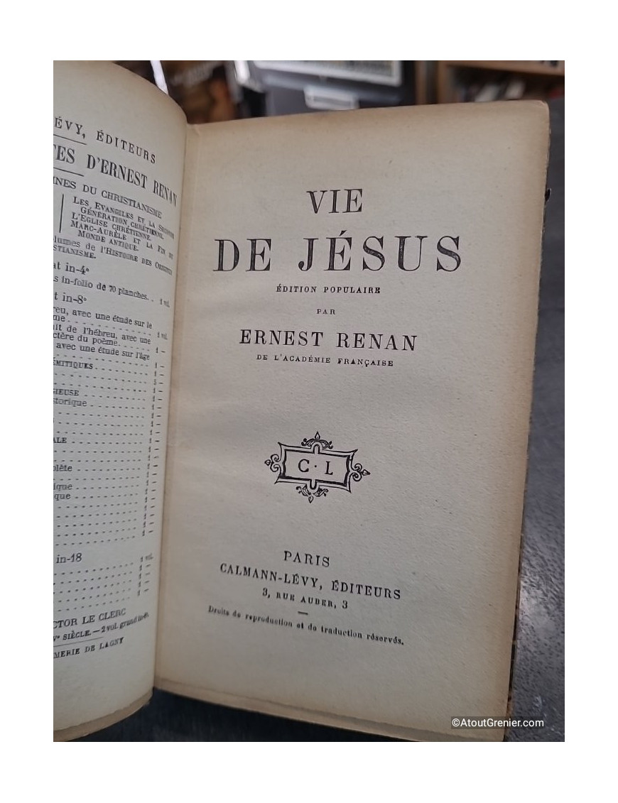 Vie De Jesus